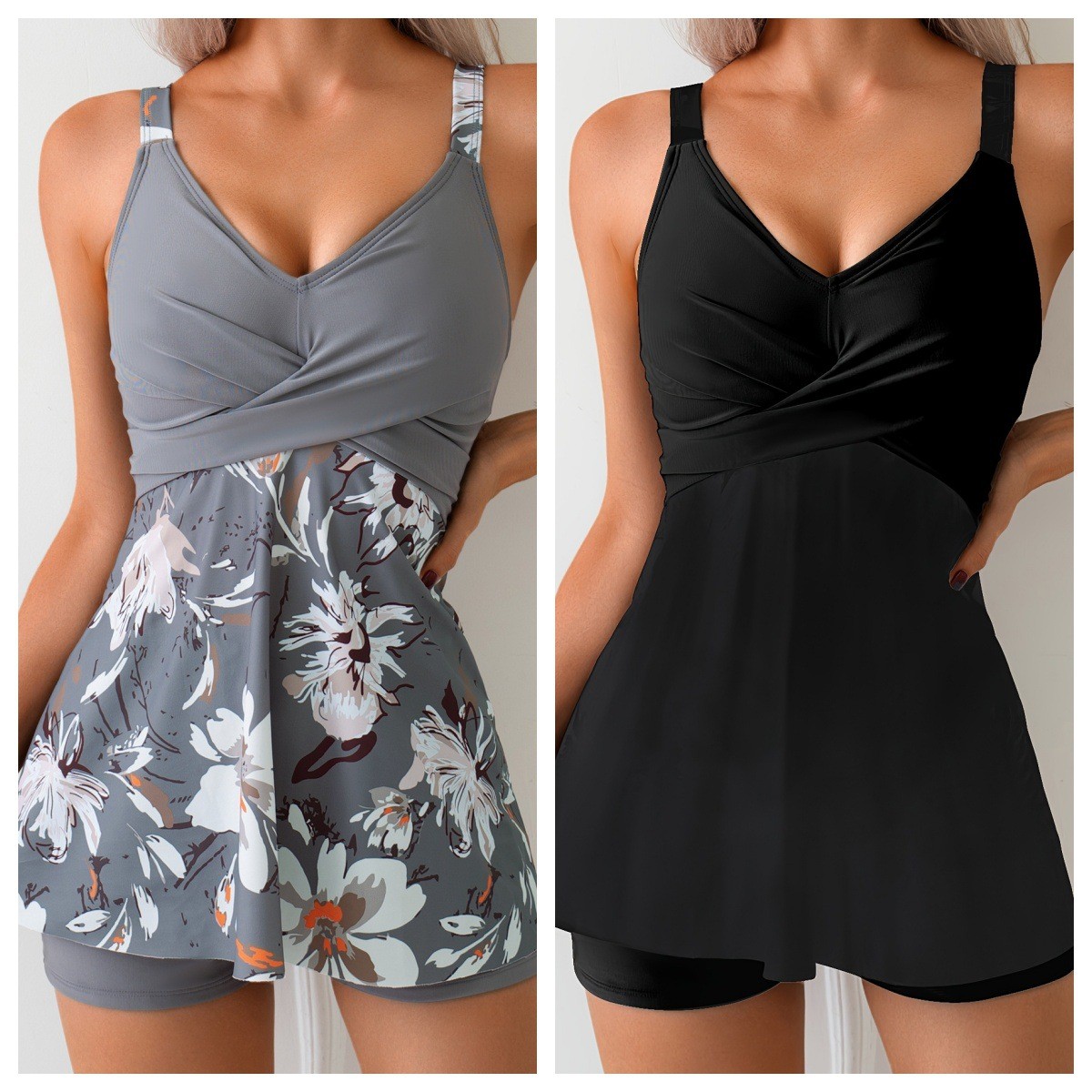 Tops - Tankini Retro Y2K para Mulheres com