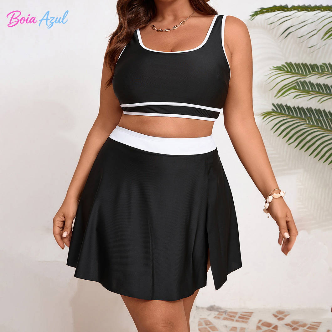 Dresses - Maiô tankini de duas peças em