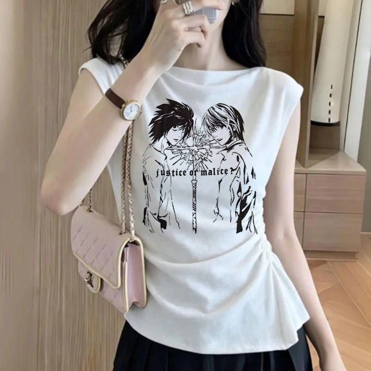 Camisetas Cropped Góticas Grun - Y2K Graphic Baby Tee Crop avaliação e preço