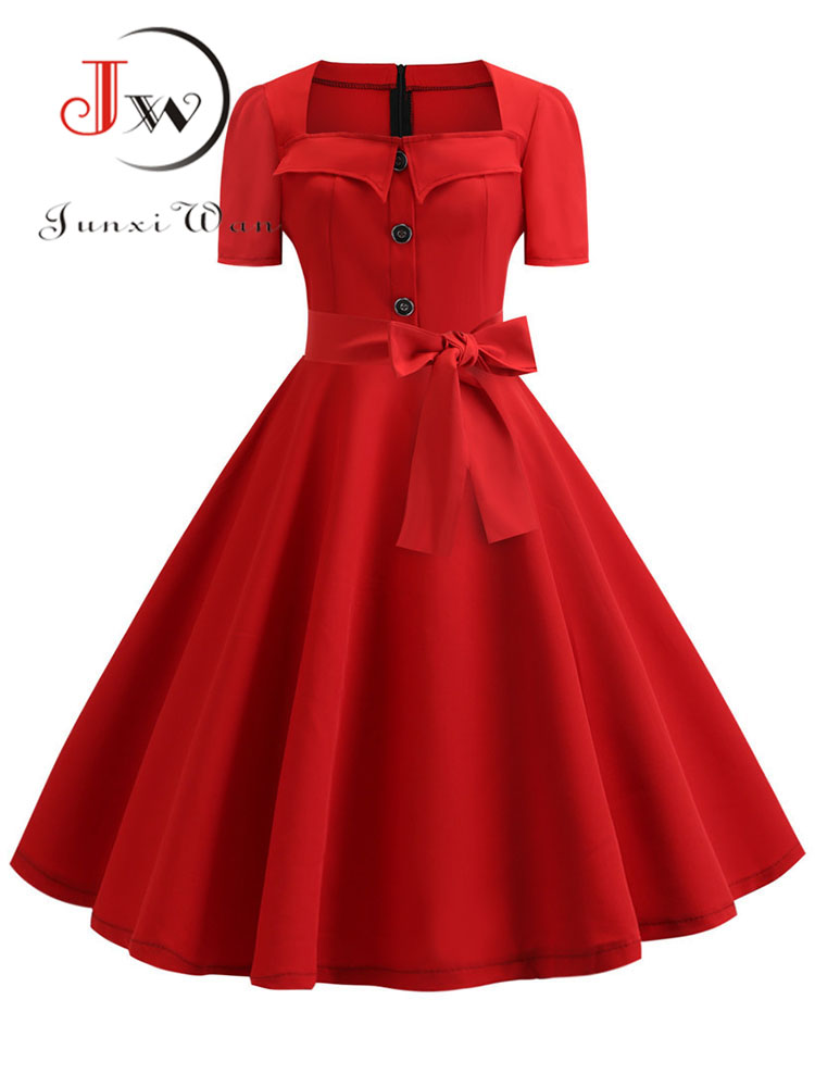 Vestido de verão feminino eleg - French Vintage Floral Midi Dress avaliação e preço