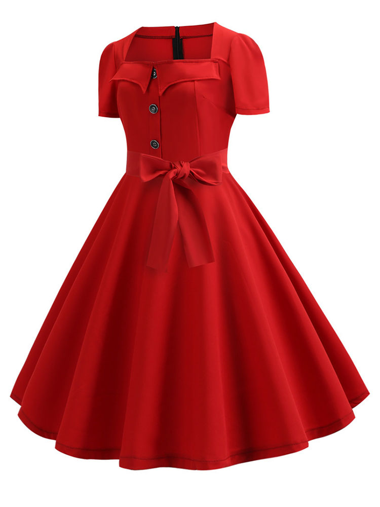Vestido de verão feminino eleg - French Vintage Floral Midi Dress avaliação e preço