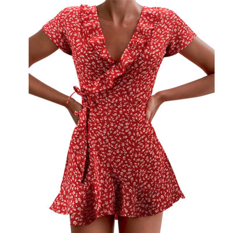 Vestido floral feminino de ver - French Vintage Floral Midi Dress avaliação e preço