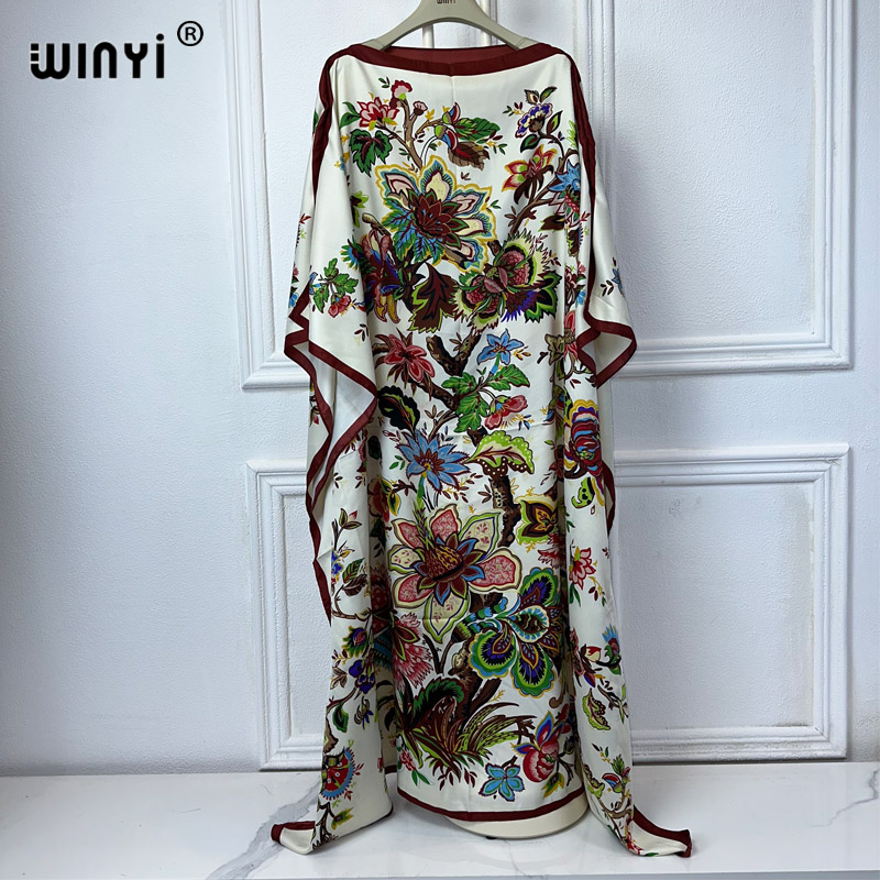 WINYI Vestuário Africano de Al - Boho Summer Beach Maxi Dress avaliação e preço