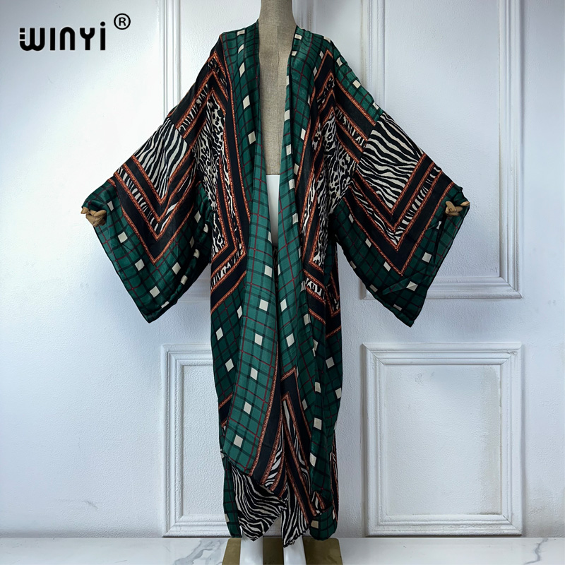 Winyi quimono sexy verão 2025  - Boho Summer Beach Maxi Dress avaliação e preço