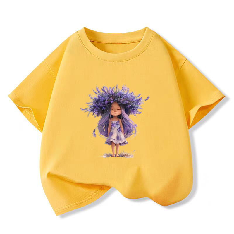Novo y2k topos lavanda menina  - Y2K Graphic Baby Tee Crop avaliação e preço