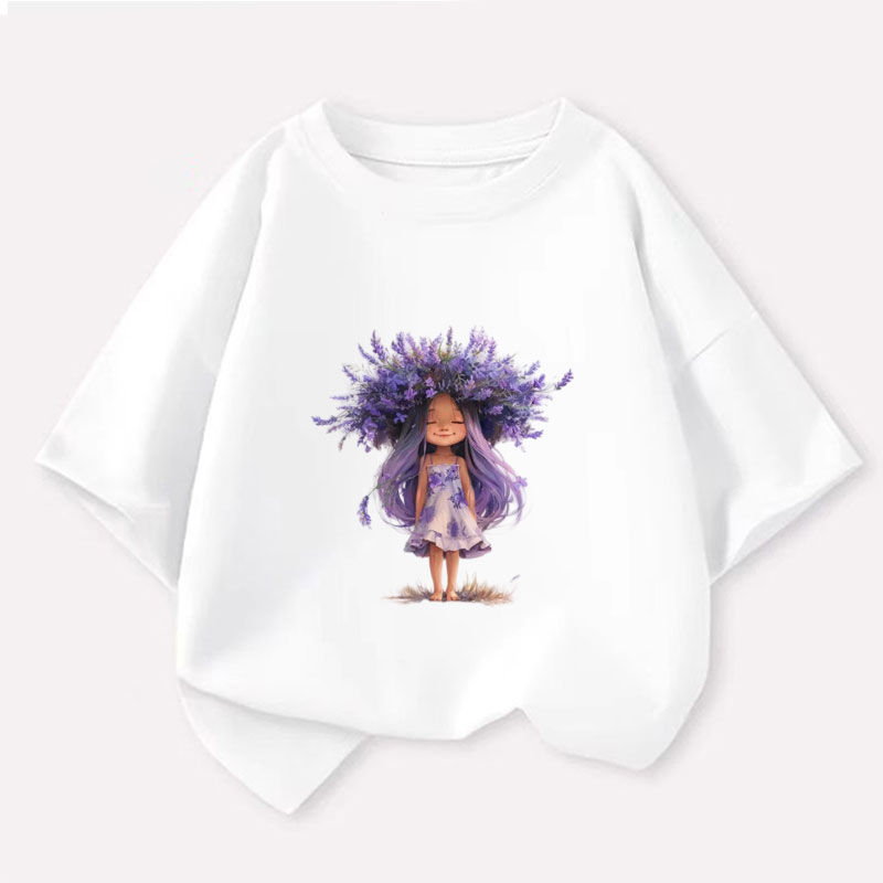 Novo y2k topos lavanda menina  - Y2K Graphic Baby Tee Crop avaliação e preço
