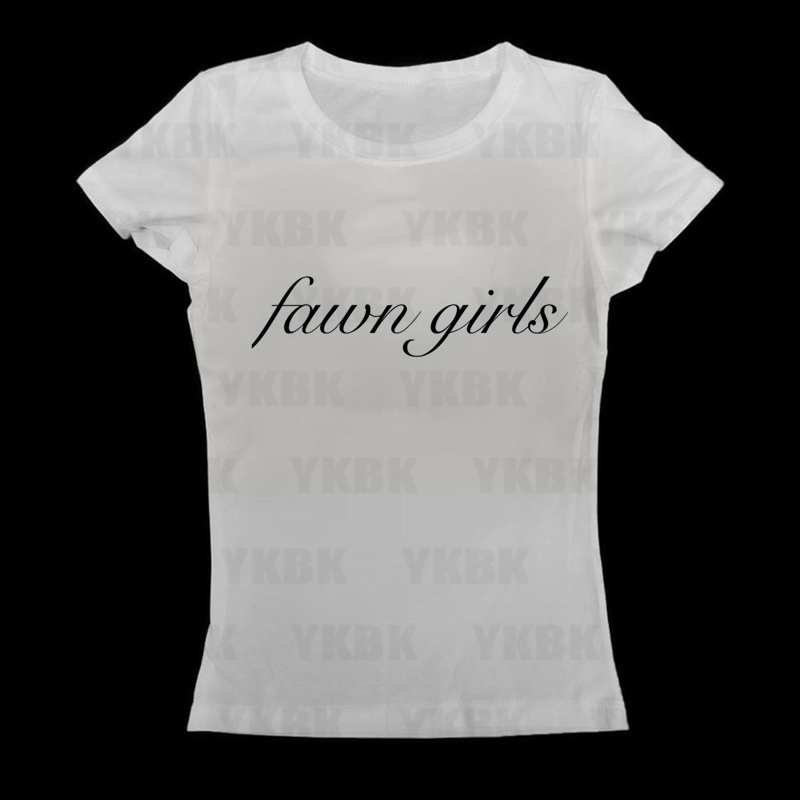 Y2k carta roupas casuais emo e - Y2K Graphic Baby Tee Crop avaliação e preço