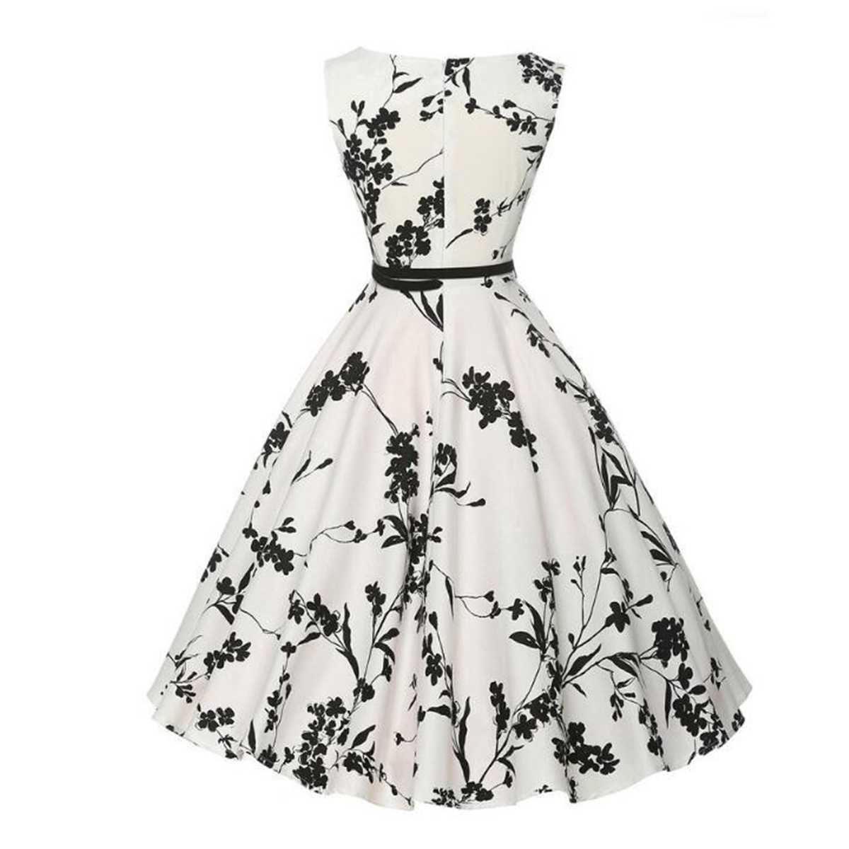 Vestidos de verão vestido roup - French Vintage Floral Midi Dress avaliação e preço