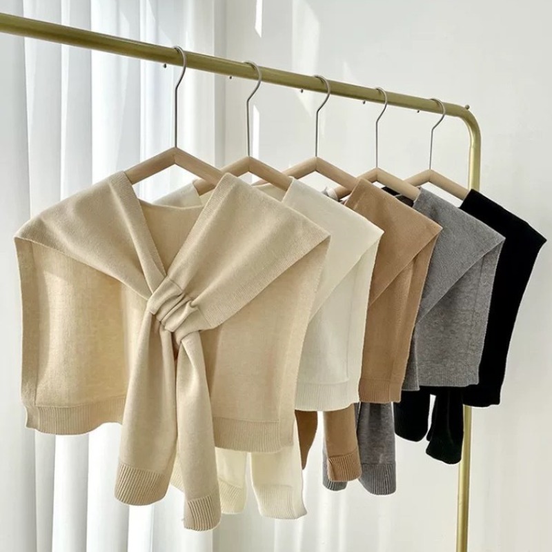Xale de Tricô para Mulheres, C - Blouses avaliação e preço