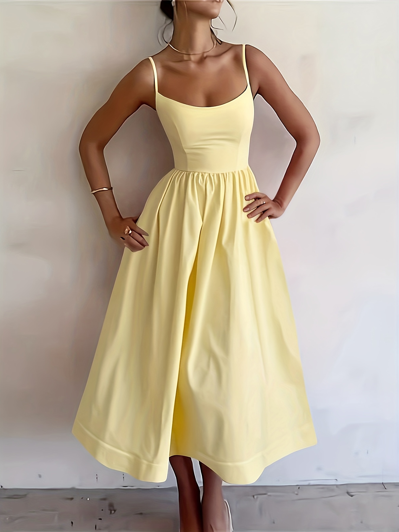 Vestido Feminino Elegante e Mo - French Vintage Floral Midi Dress avaliação e preço