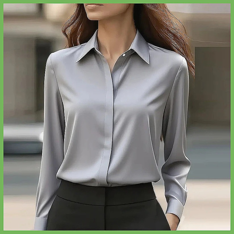 Nova Blusa Feminina de Escritó - Blouses avaliação e preço