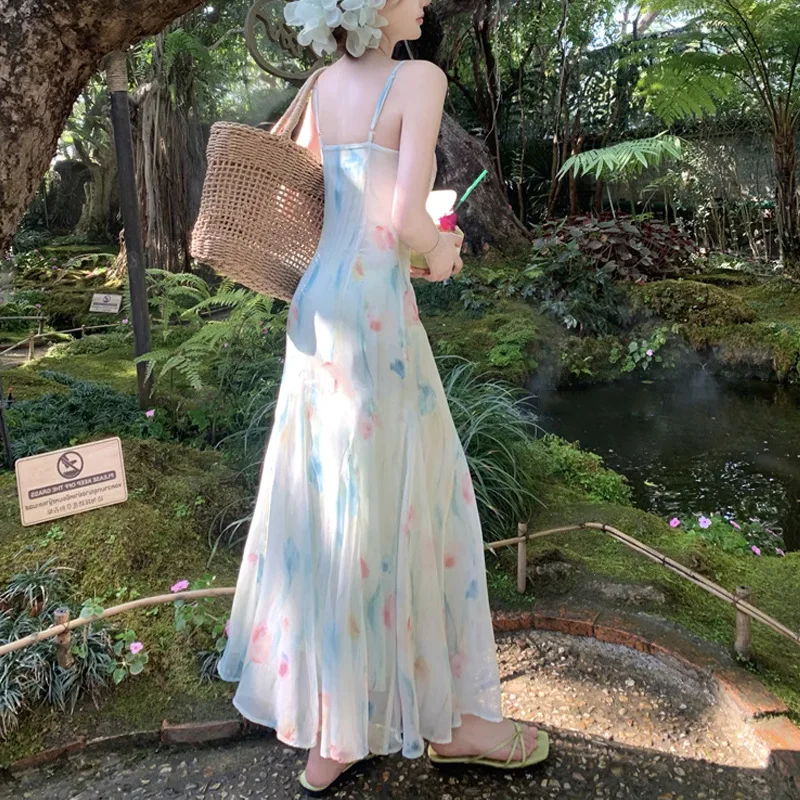 Kawaii doce y2k japonês midi v - French Vintage Floral Midi Dress avaliação e preço