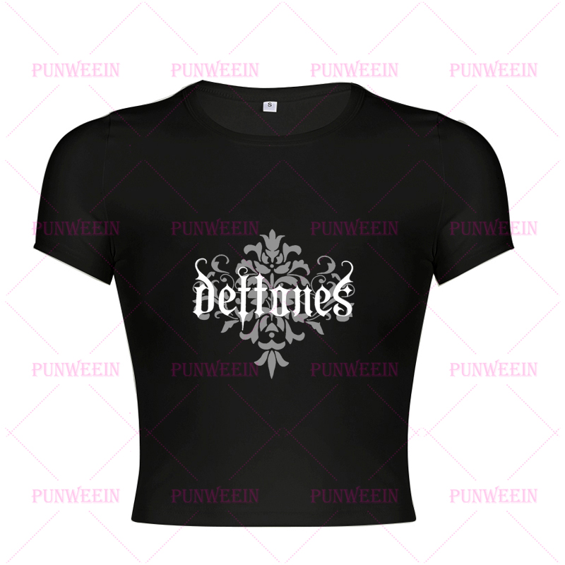 Estético streetwear gótico har - Y2K Graphic Baby Tee Crop avaliação e preço