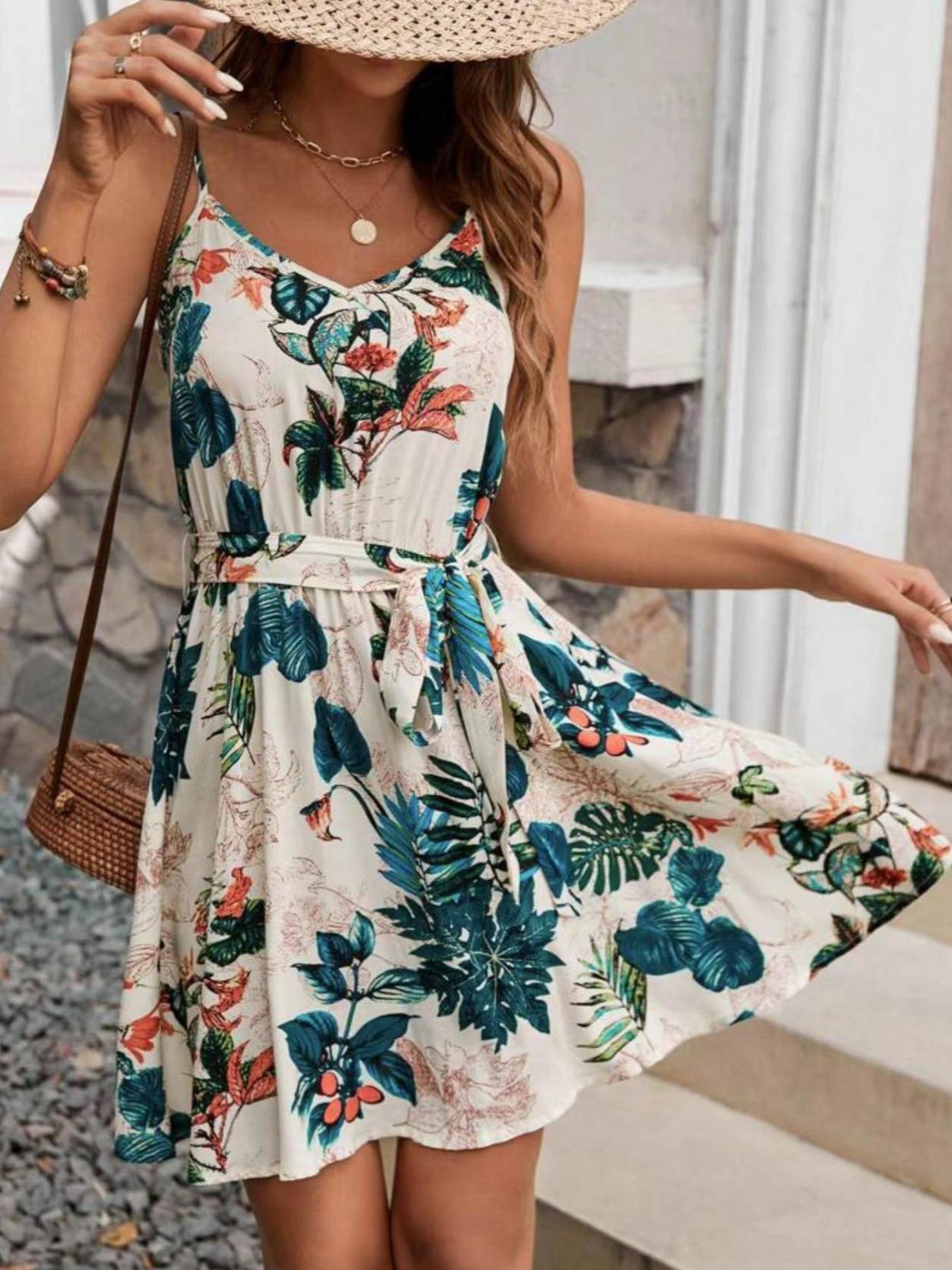 Vestido Feminino Estilo Boêmio - French Vintage Floral Midi Dress avaliação e preço