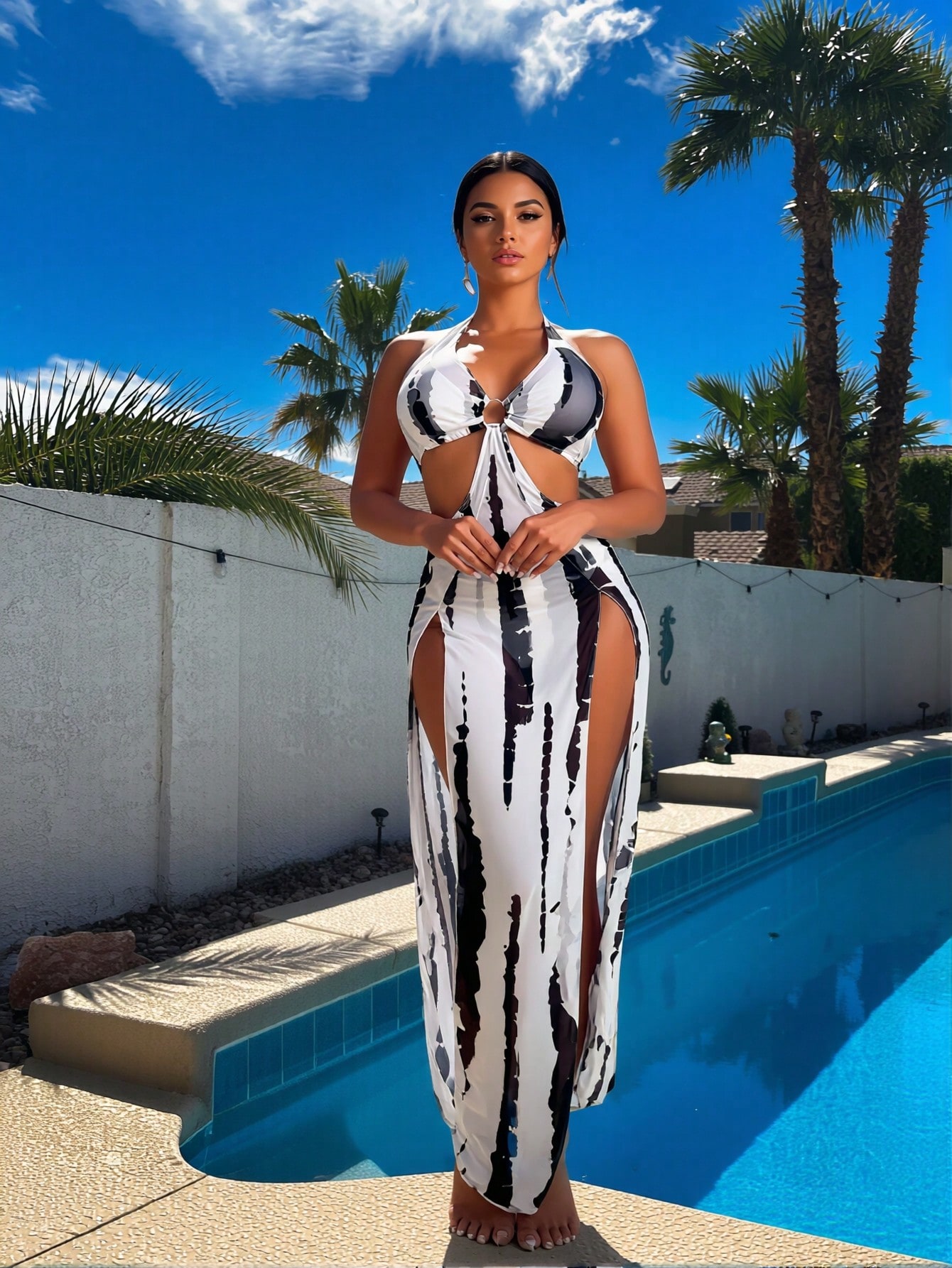 Novo Conjunto de Biquíni Tie D - Dresses avaliação e preço