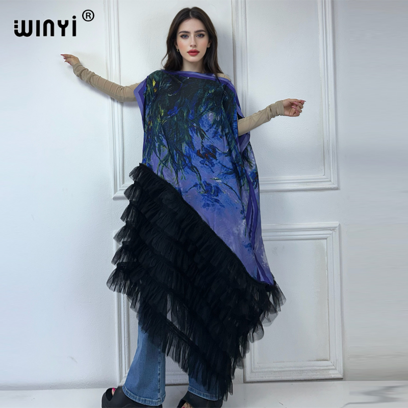 WINYI Africa Vestuário Feminin - Boho Summer Beach Maxi Dress avaliação e preço