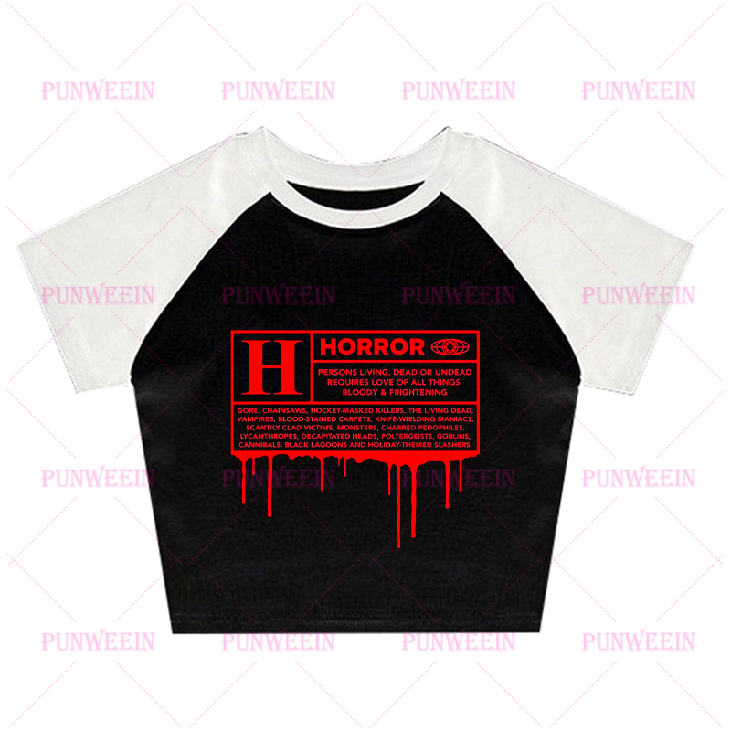 Camiseta Cropped Punk Grunge c - Y2K Graphic Baby Tee Crop avaliação e preço