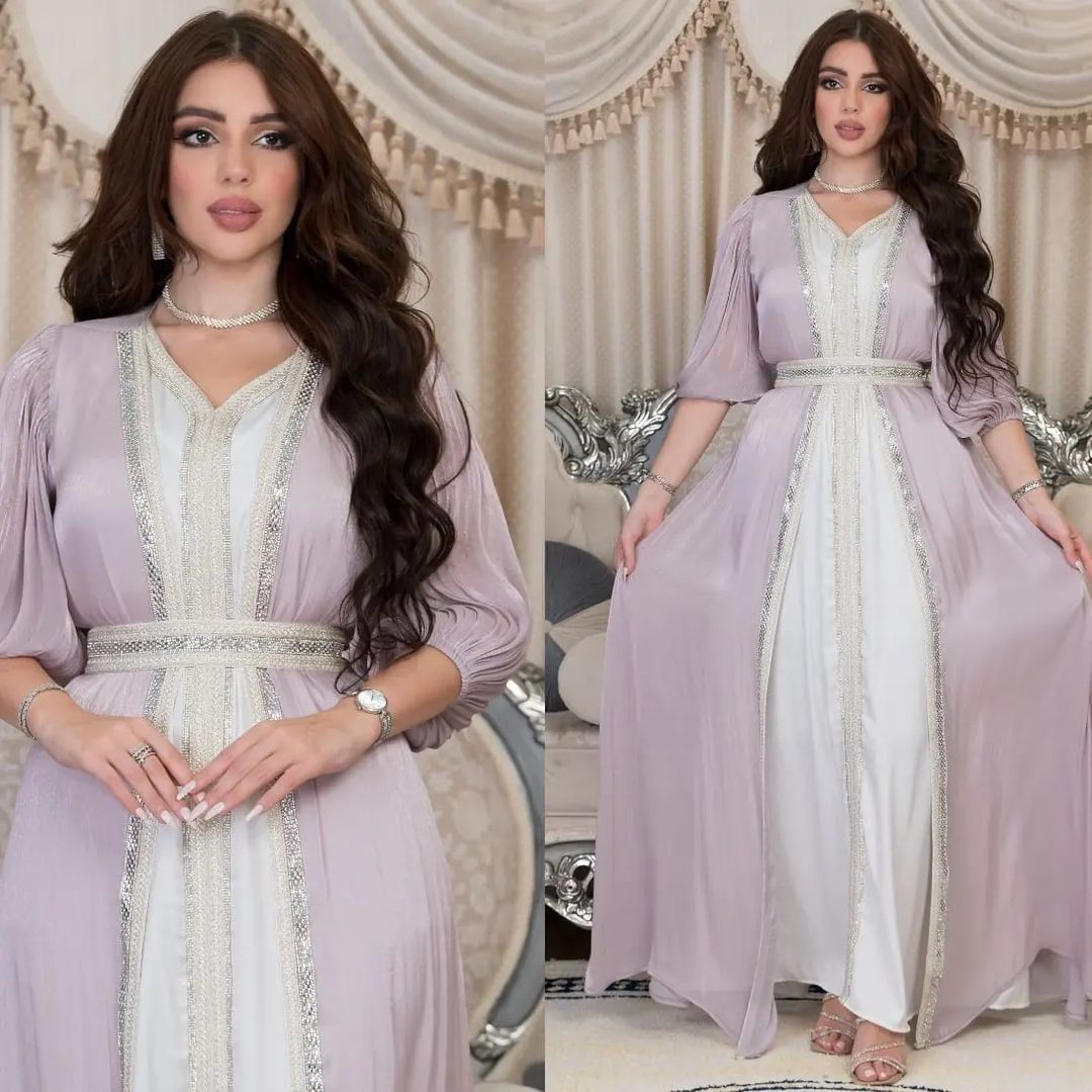 Vestido de Lantejoulas Lavanda - Dresses avaliação e preço
