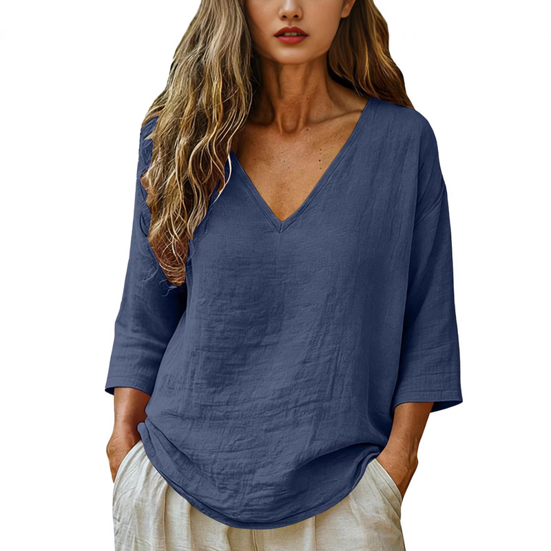 Camisetas Femininas com Decote - Blouses avaliação e preço